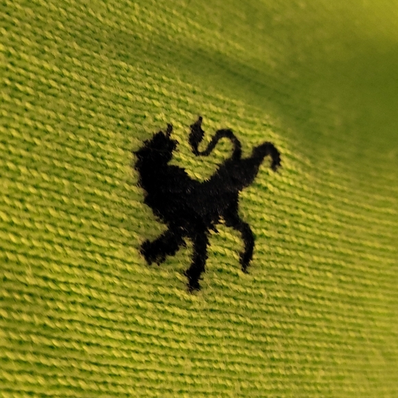 Express Men's Bright Green XL v-neck sweater - Picture 3 of 7